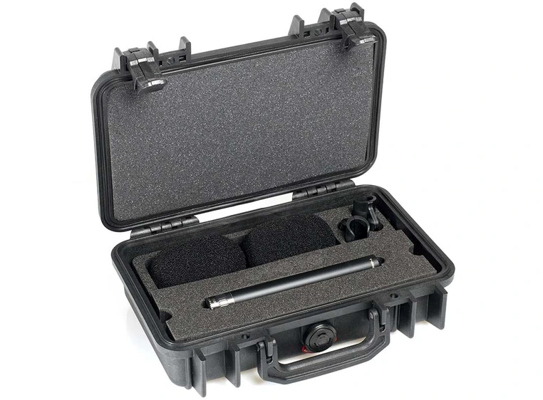 DPA 4011A Stereo Pair w. 2 x 4011A Clips, Windscreens in Peli Case 